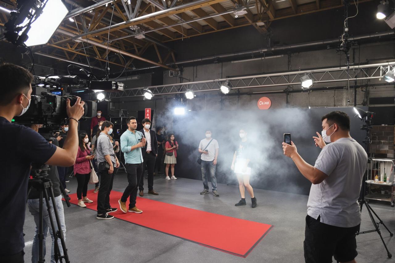 蓝莓视频开放日：走进拍摄现场